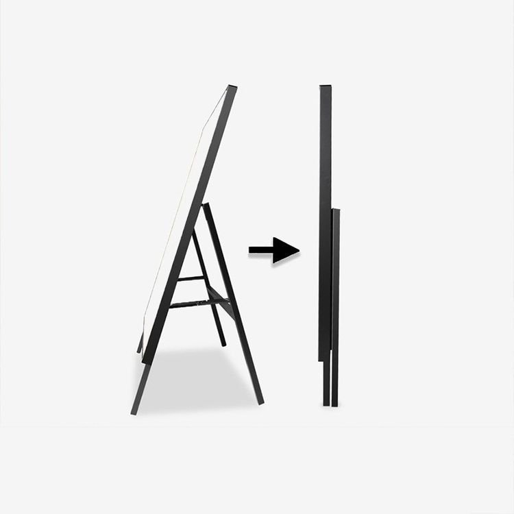 Durable advertising promotions Ultra-thin light box Led Lighting Stand Led Menu Board Poster Frame Folding A Frame