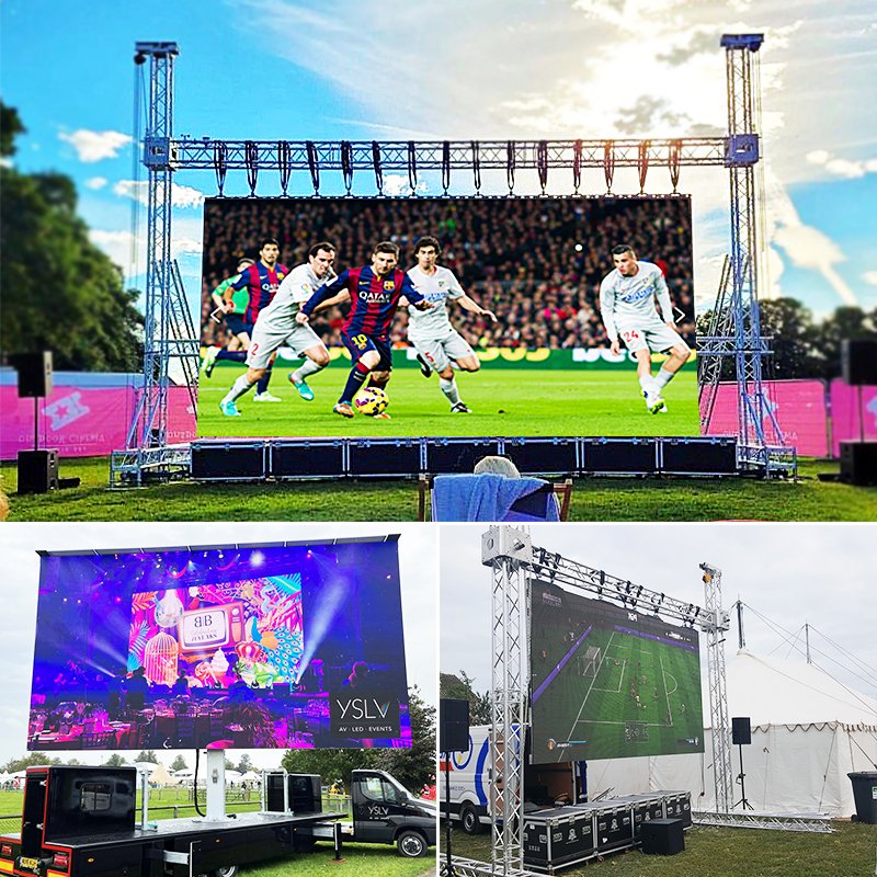 LED Screen p3.91 p4.81 Concert Advertising Easy Installation HD Rental Video Wall Panel Led Screen Display Outdoor
