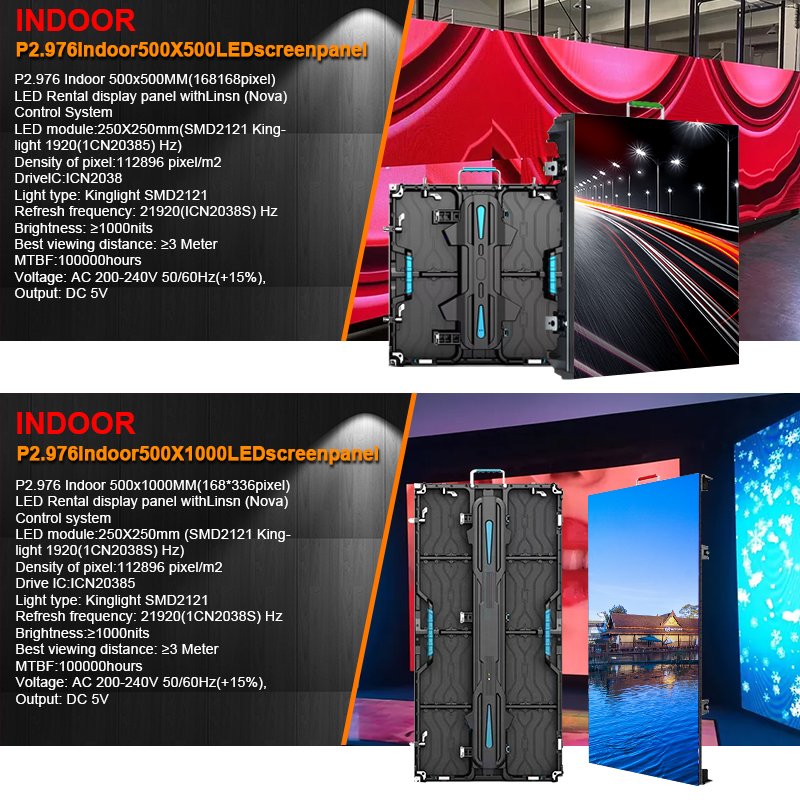 LED Screen p3.91 p4.81 Concert Advertising Easy Installation HD Rental Video Wall Panel Led Screen Display Outdoor