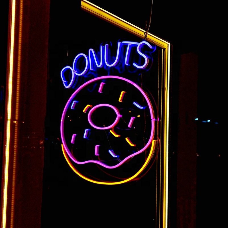 Custom Logo Neon Light Wedding Sign UV Printed Custom Neon Sign Business Logo Neon Name Sign Advertising Board