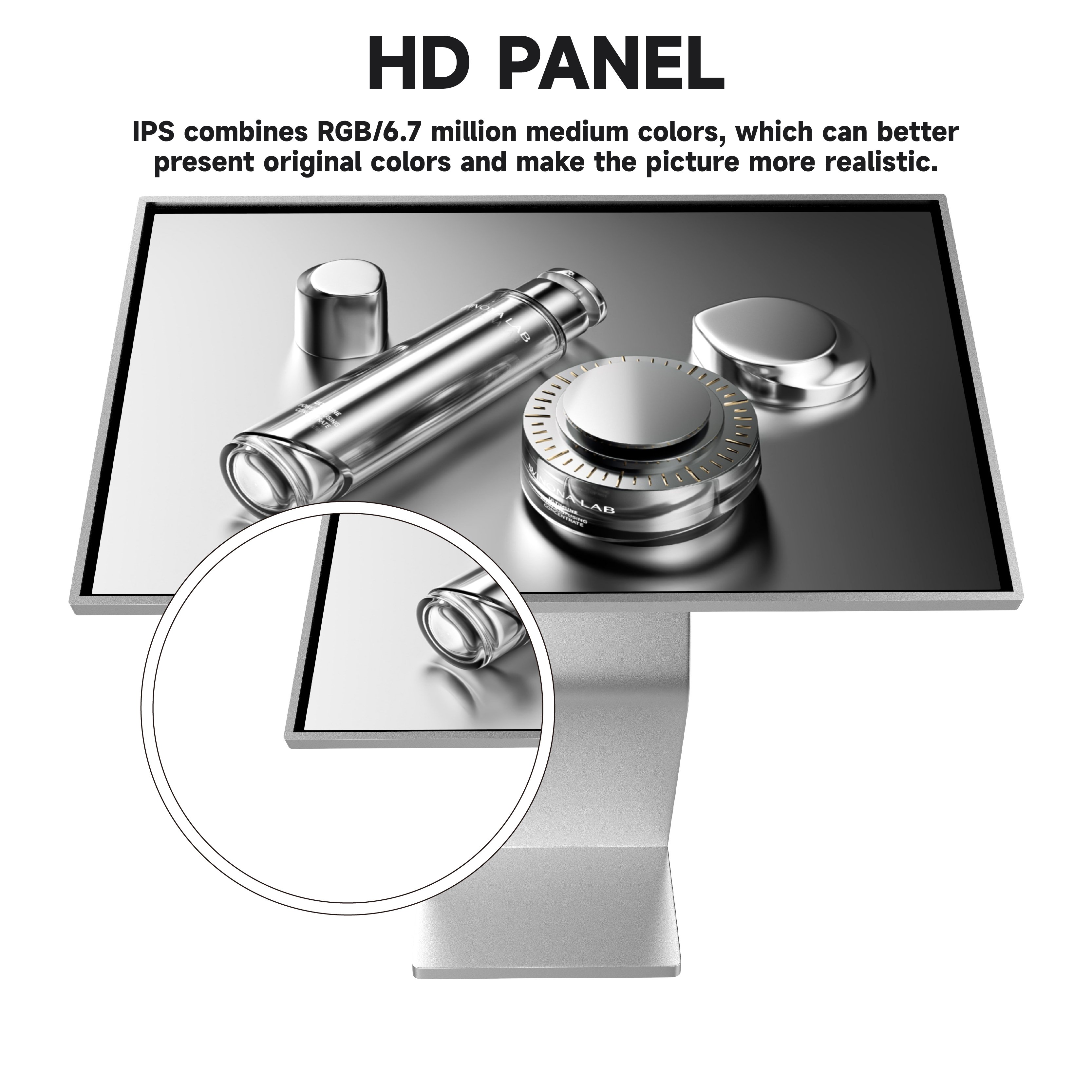 Wall mount digital signage menu board smart display touch interactive screen kiosk supplier 1080P 4K advertising media player