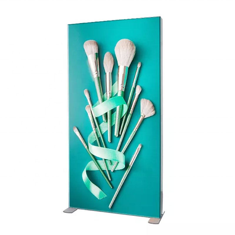 Wholesale China Factory Custom Fashionable Floor Standing Business Exhibition Poster Frame LED signboard