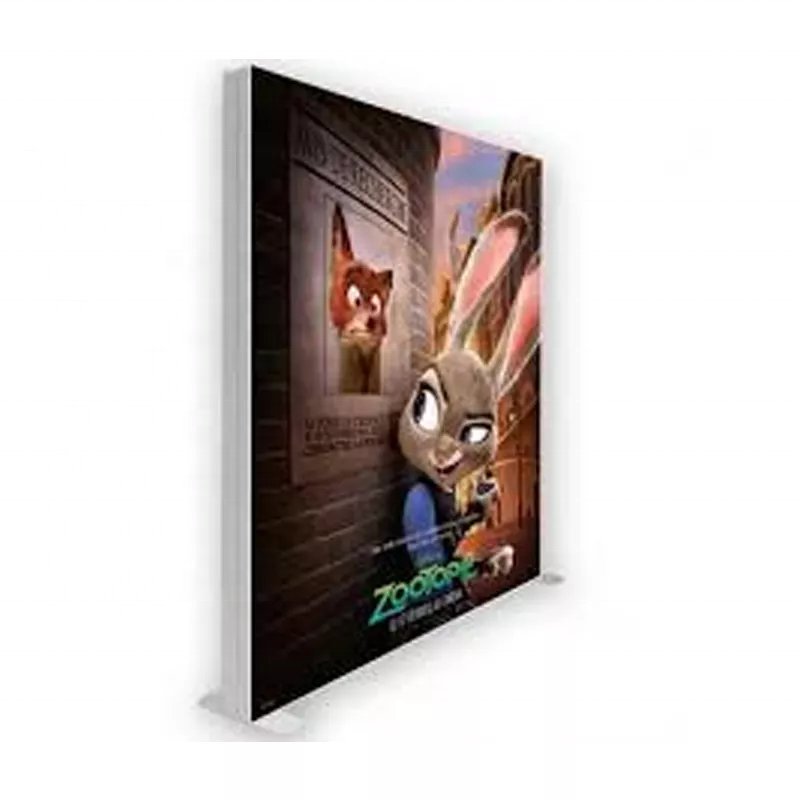 Wholesale China Factory Custom Fashionable Floor Standing Business Exhibition Poster Frame LED signboard
