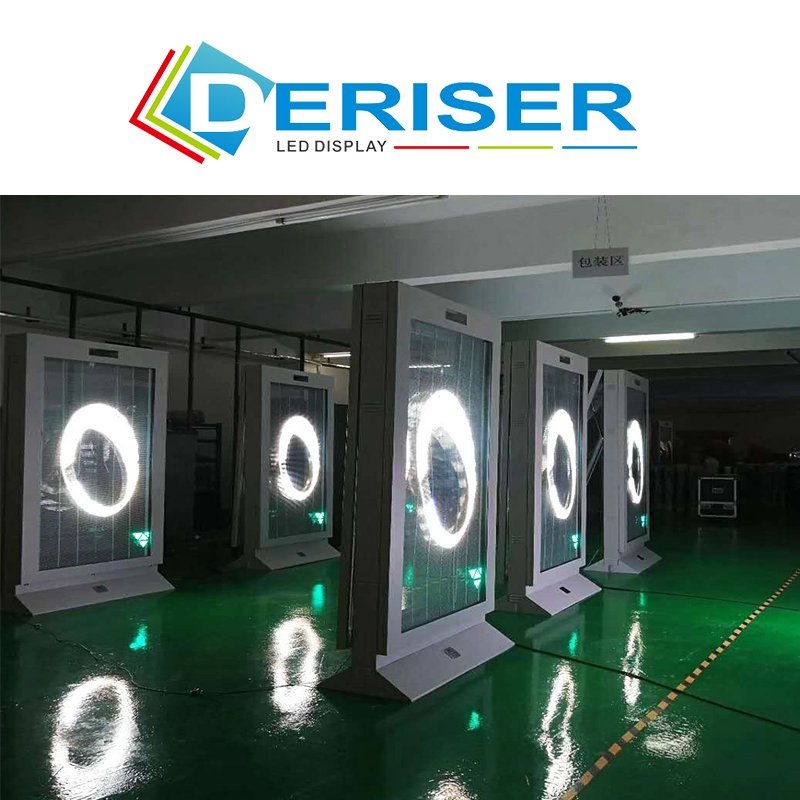 Glass Transparent LED Video Wall Full Color Screen Display Indoor P8 Shopping Mall Advertising Film