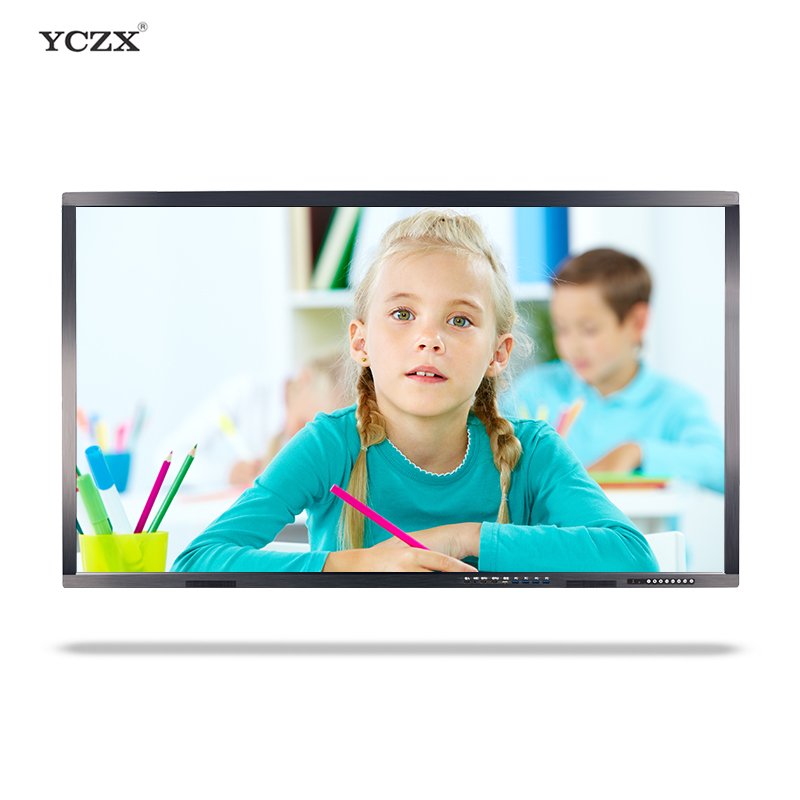 Big size 65 inch touch screen indoor digital smart board LCD smart board Multi-Touch Interactive Flat Panel Display