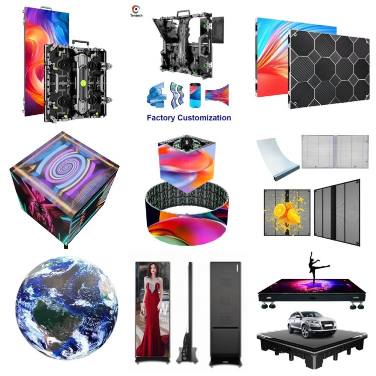 Advertising Digital Signage Flexible video Wall Display crystal screen glass Adhesive LED Transparent Film Screen for glass