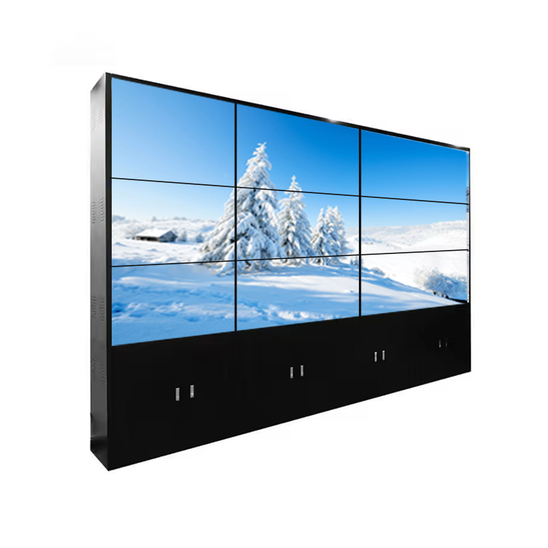 4K Video wall Monitor 55' 65' 3X3 Controller LCD flat Panel Advertising Display Splice Screen Video Wall