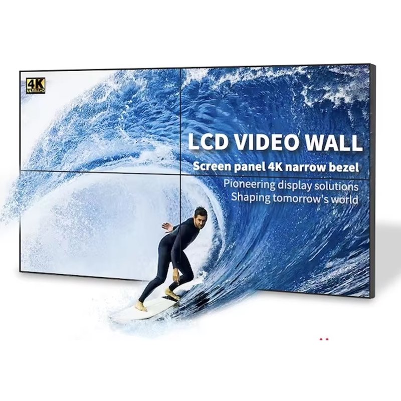 4K Video wall Monitor 55' 65' 3X3 Controller LCD flat Panel Advertising Display Splice Screen Video Wall