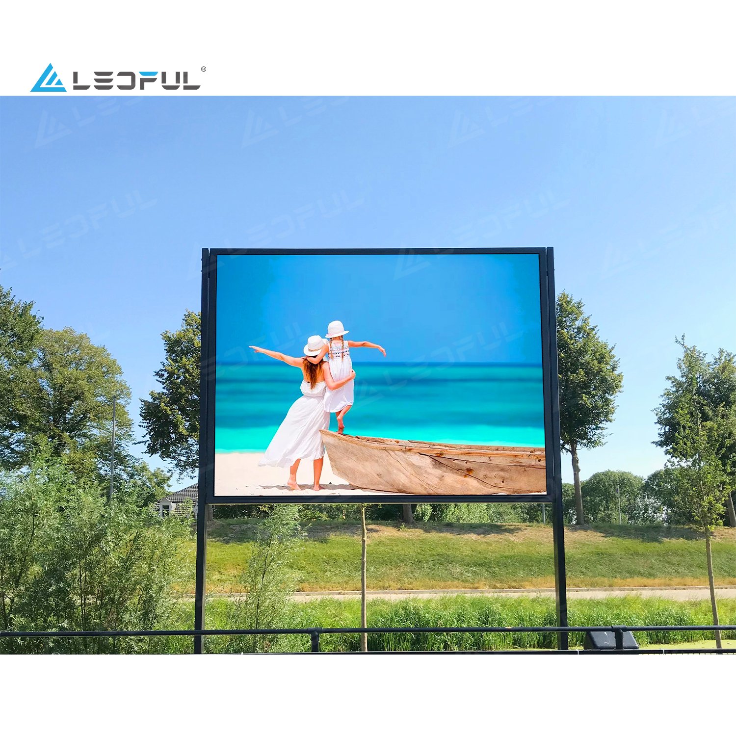 3-5 Years Warranty Outdoor P10 Flexible Waterproof Advertising LED Ice Hockey Display Cabinet Screen Price
