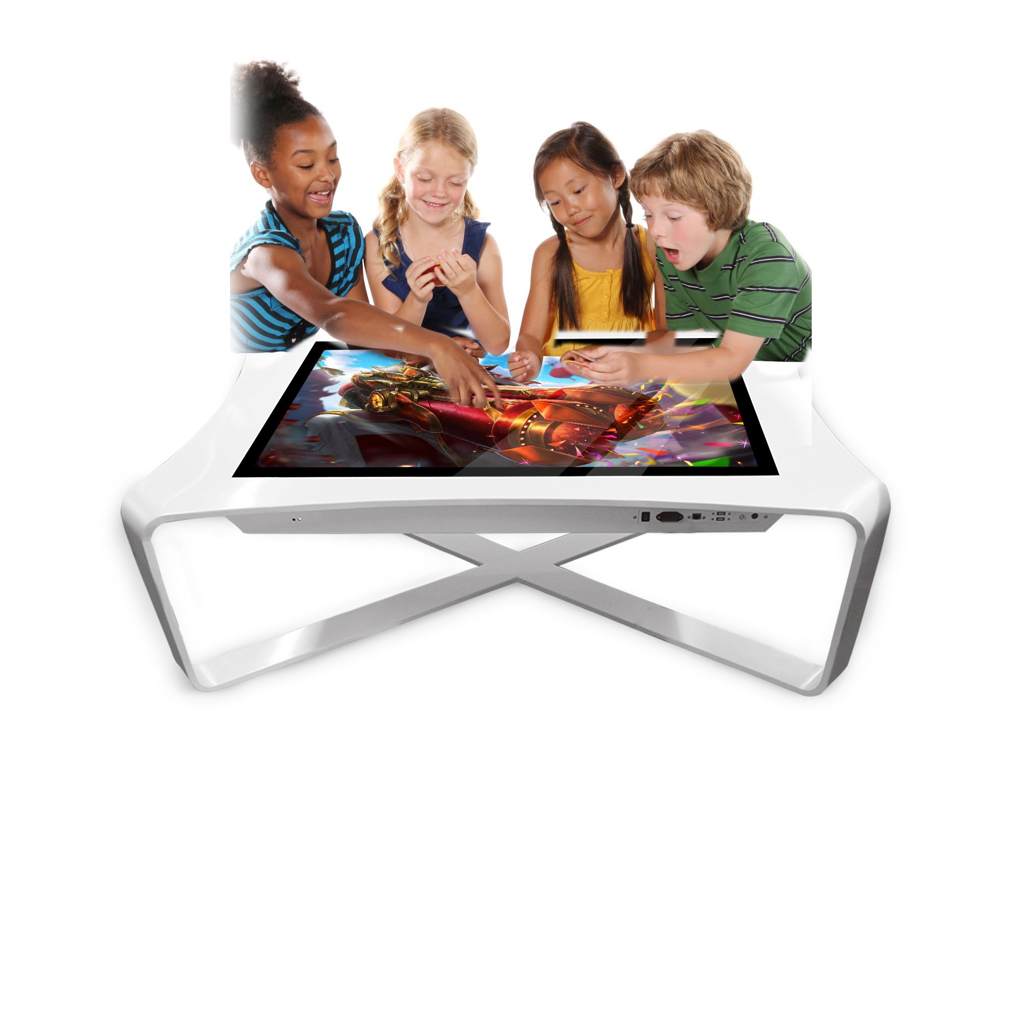 43inch android lcd touch screen interactive board game table education advertising player digital signage touch table