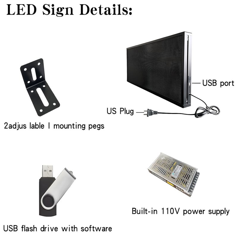 Hot Sale Outdoor P10 Full Color WIFI Control Advertising Board Customized LED Digital Signage For Retail Store
