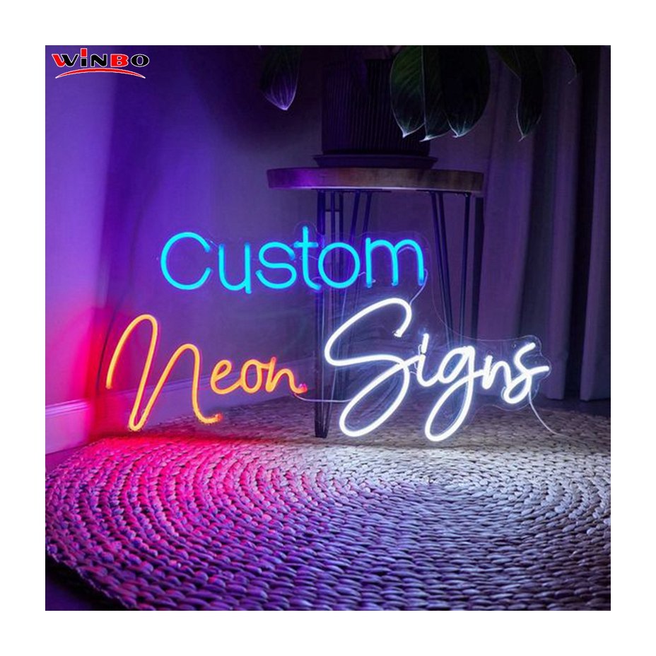 Manufacturer Hot Selling Decorations Sign Letters Acrylic Led Neon Sign Wedding Neon Party Neon Sign Custom