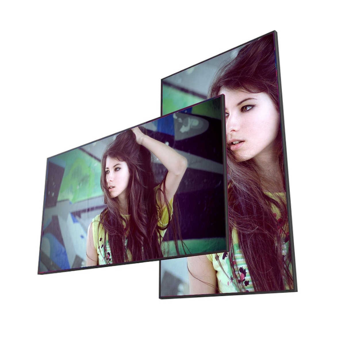 Indoor Video Player 43 49 55 65 Inch Android Wall Mount Lcd Digital Signage Advertising Display And Wifi Digital kiosk