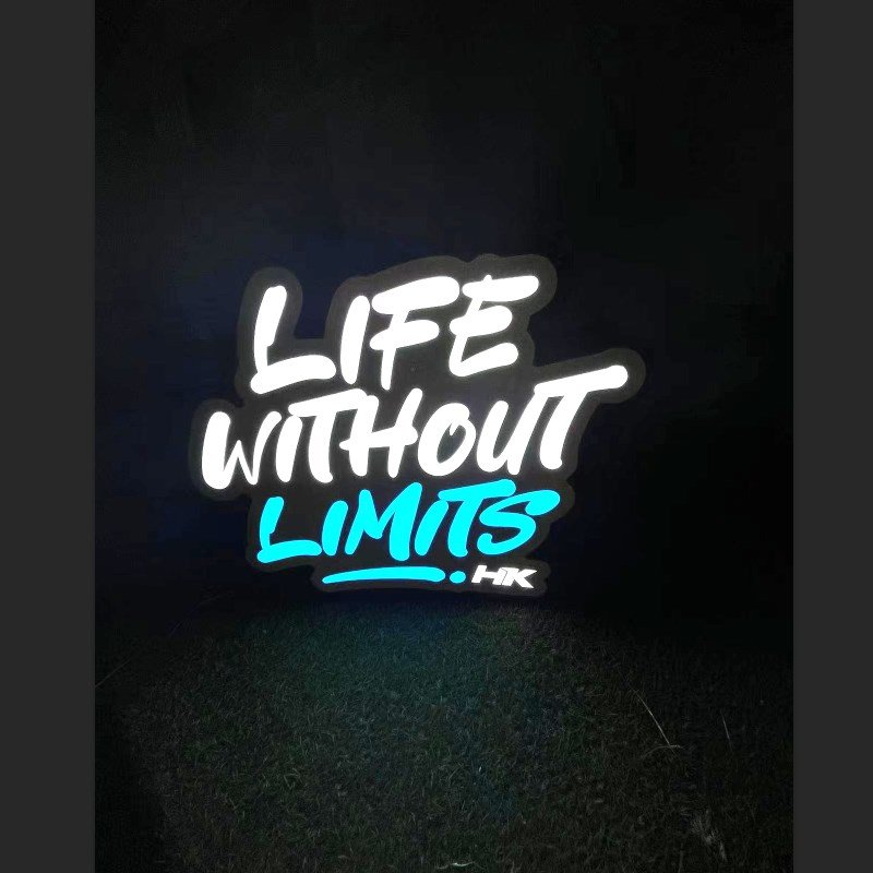 Customized Font led illuminated signs Front Lit Channel Letter Display For Storefront LOGO Front Lit 3d Letter Sign