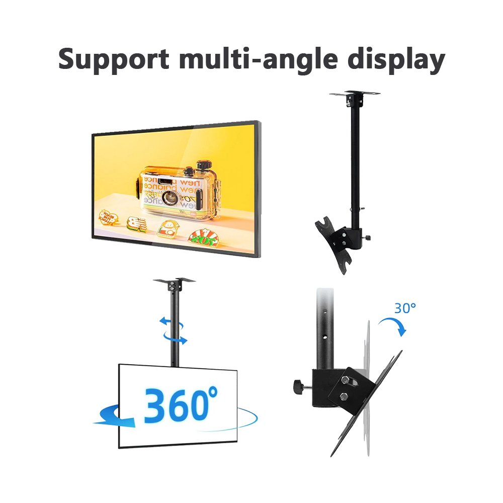 43 49 55 inch Digital Menu Board Coffee Shop Restaurant totem Indoor Hanging Advertising Machine Digital Signage and Display