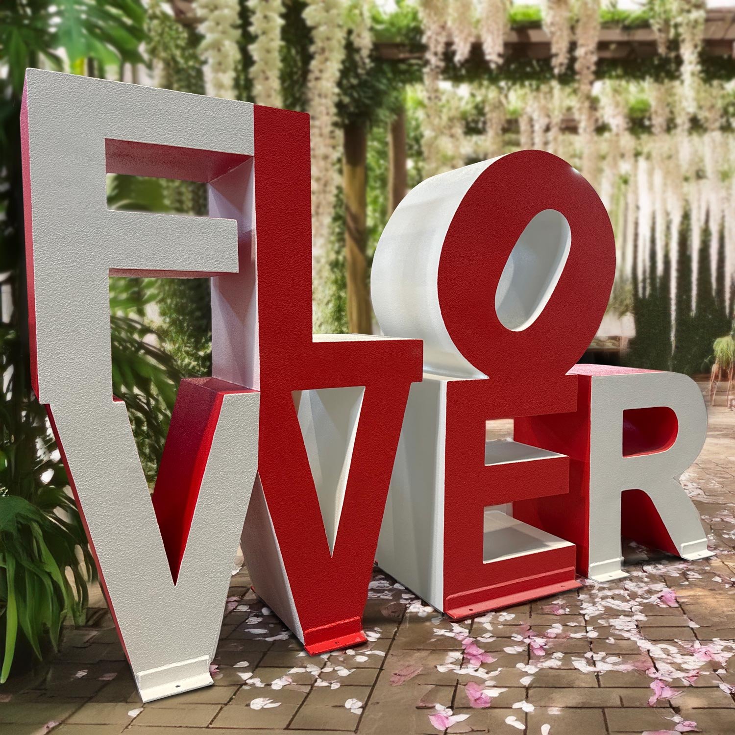 Custom Logo Advertising Non-Illuminated Marquee Letters Signs Outdoor Large Giant Word Wall Mounted Colorful Letter Signs