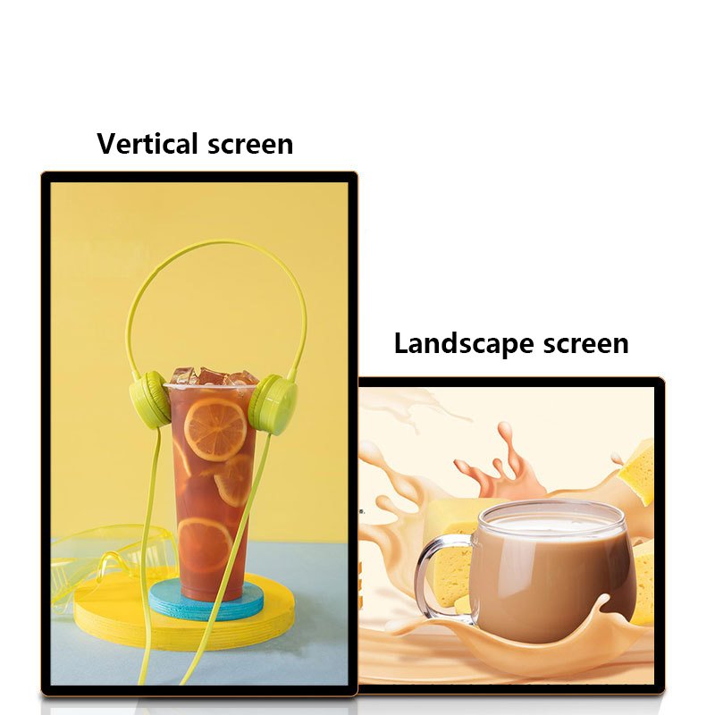 Customized Logo Digital Menu Board Restaurant Lcd Menu Boards Display Screen With Multi Media Player