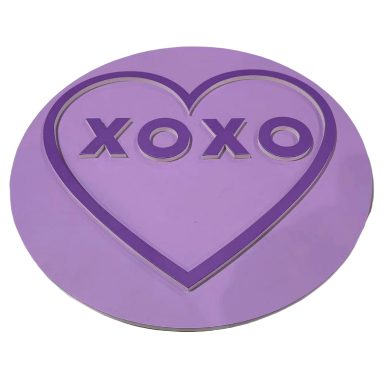 Factory direct sale custom shape 5mm thickness high quality UV printed pvc foam board