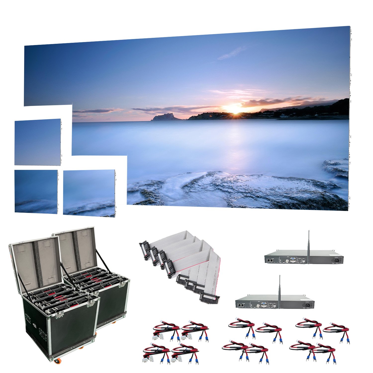 p10 dip led module High Brightness led modules Full Color led outdoor led wall pack