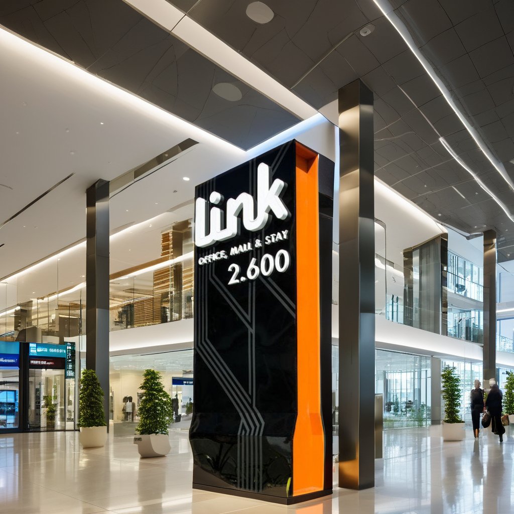Store Outdoor Double Side Entrance Signage Led Light 3D Outdoor Advertising Pylon Sign Road Business Building Led Entrance Signs