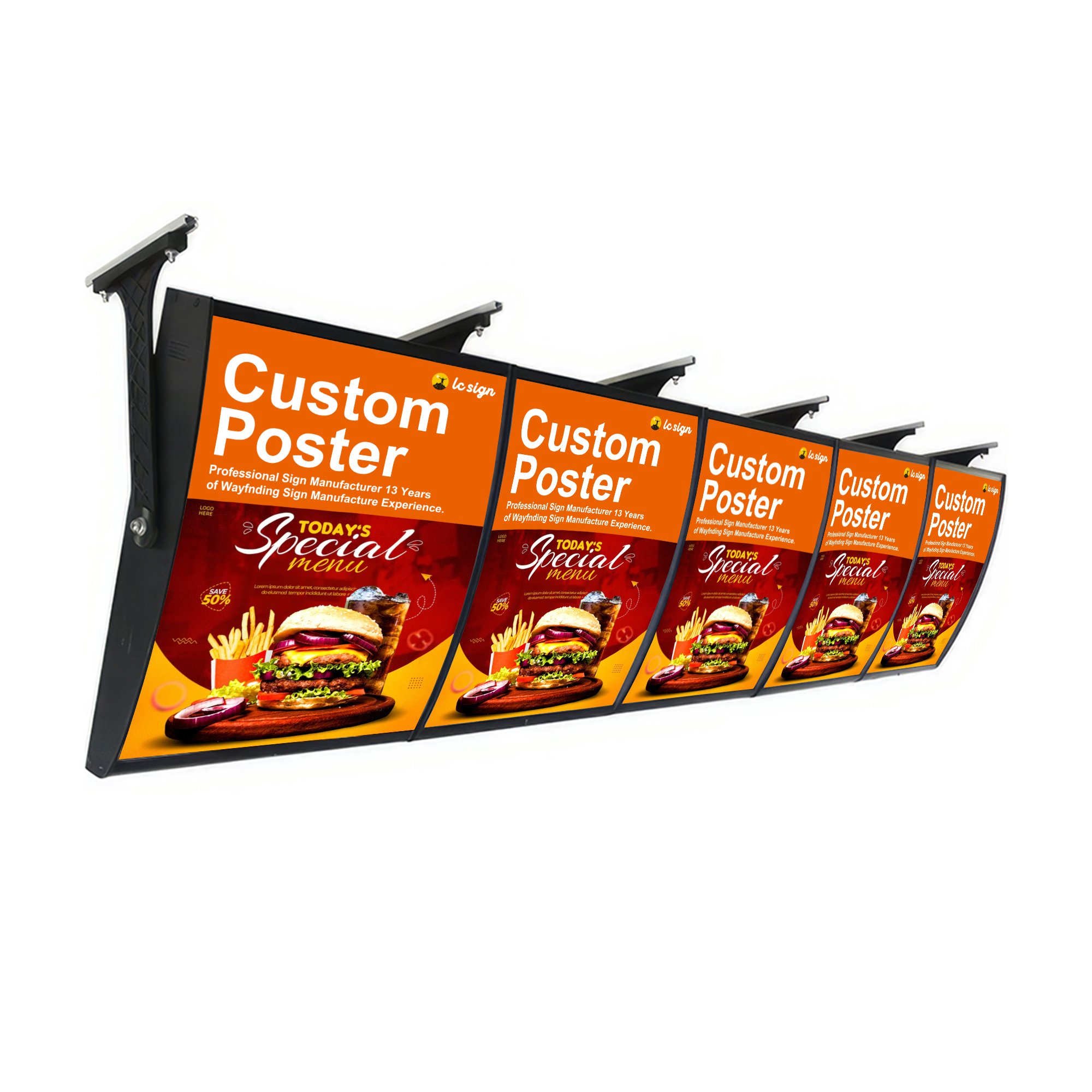 Custom Ultra-Thin LED Movie Poster Light Box,Ultra Slim LED Menu Board Light Boxes,Ultra-Thin LED Light Box for Advertising