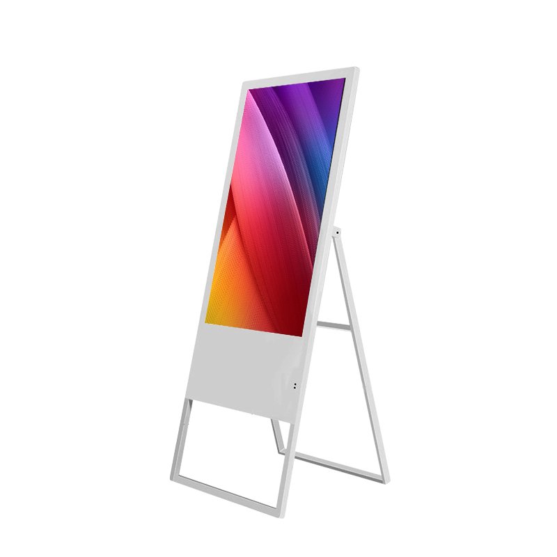 Foldable lcd screen advertising display monitor smart digital signage boards multimedia advertising player with wifi