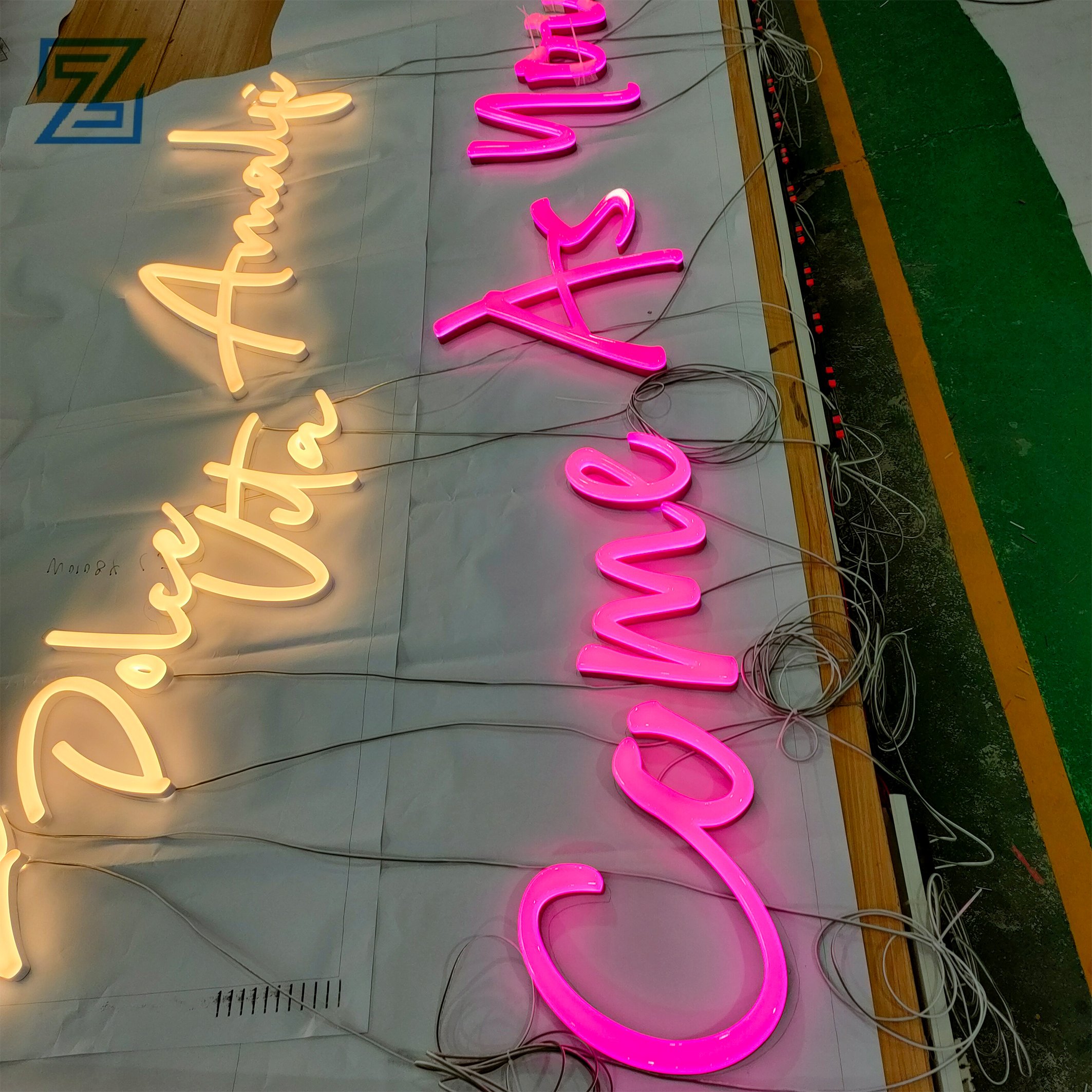 High Quality custom neon led sign Flex Signs Letter Led Neon custom led neon sign