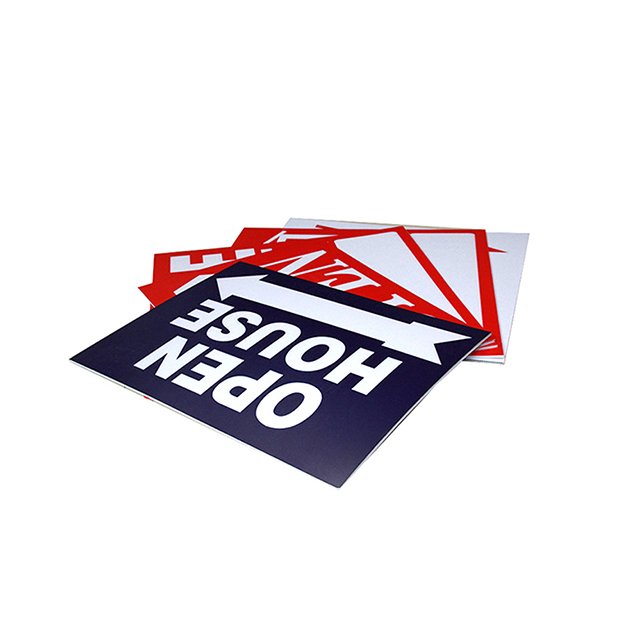 outdoor advertising sign board corrugated plastic signs 4x8 outdoor sign board