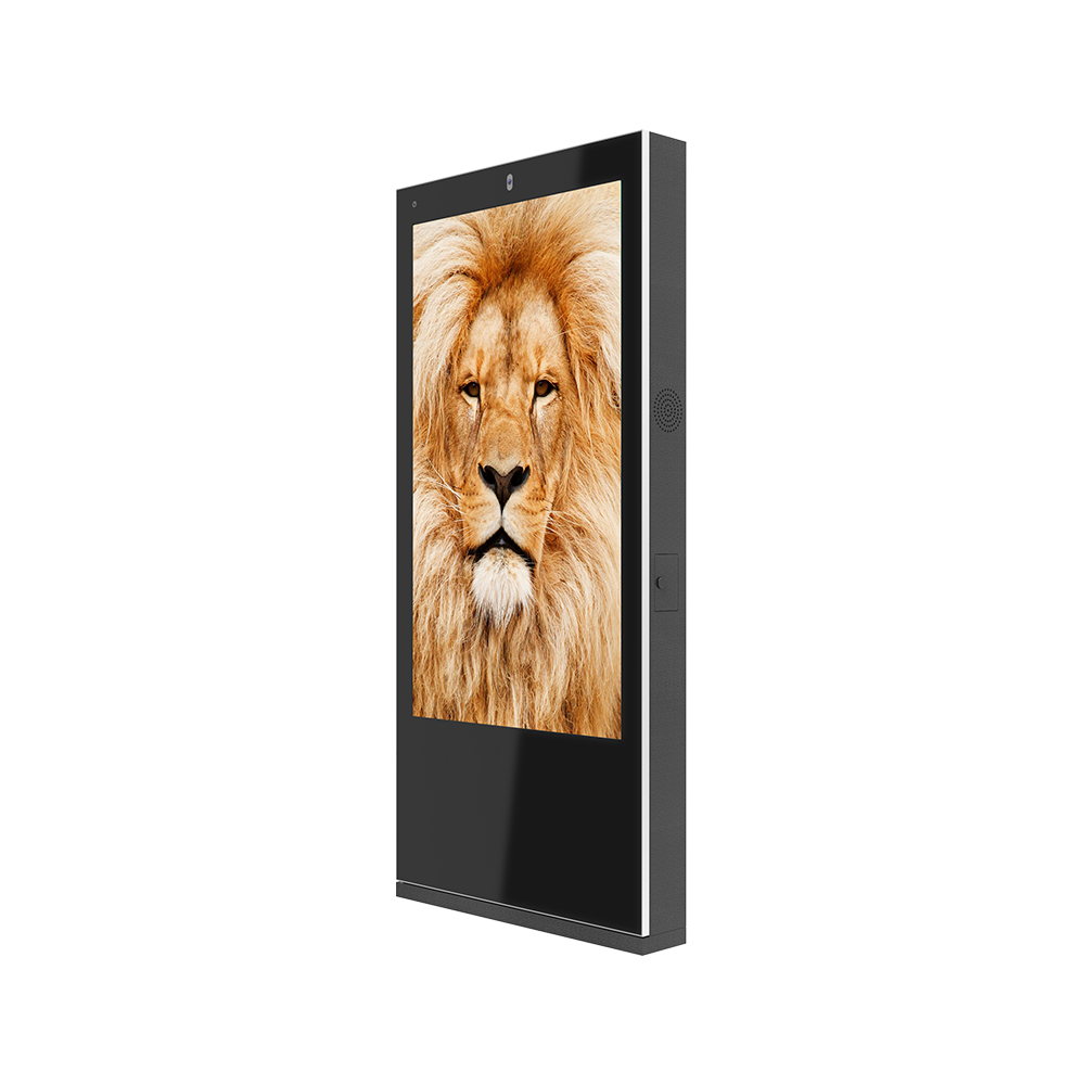 Zweis Tv Screen Digital Signage Kiosk Outdoor 75 Inch Waterproof Lcd Monitor Display Advertising Screen