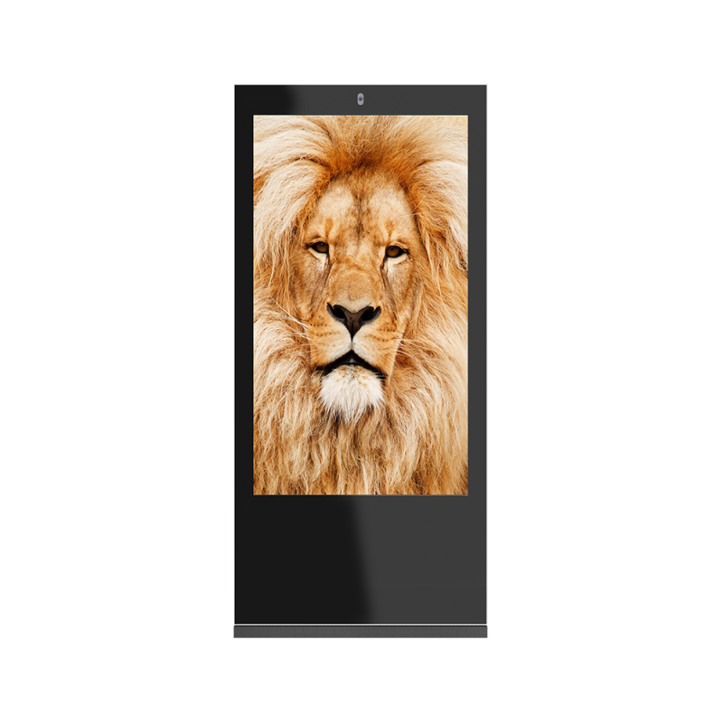 Zweis Tv Screen Digital Signage Kiosk Outdoor 75 Inch Waterproof Lcd Monitor Display Advertising Screen