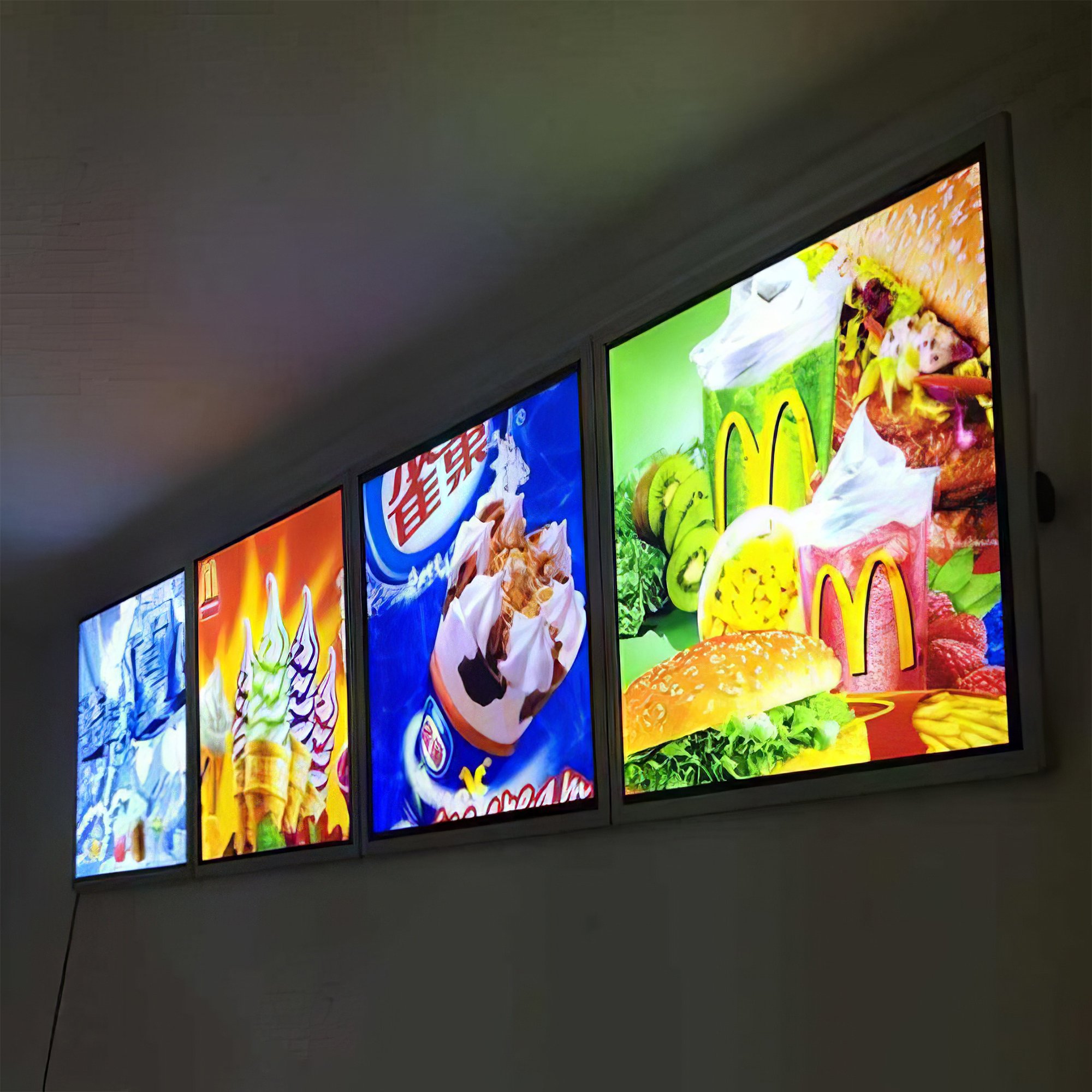 Advertising Backlit Led Slim Light Box ultra thin Light Box displays Advertising Sign Boards