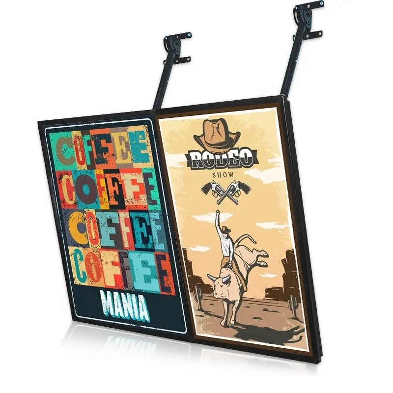 Advertising Backlit Led Slim Light Box ultra thin Light Box displays Advertising Sign Boards