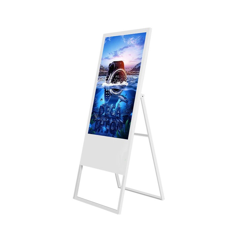 portable Indoor floor standing digital signage panel advertising display LCD screen Touchscreen Kiosks