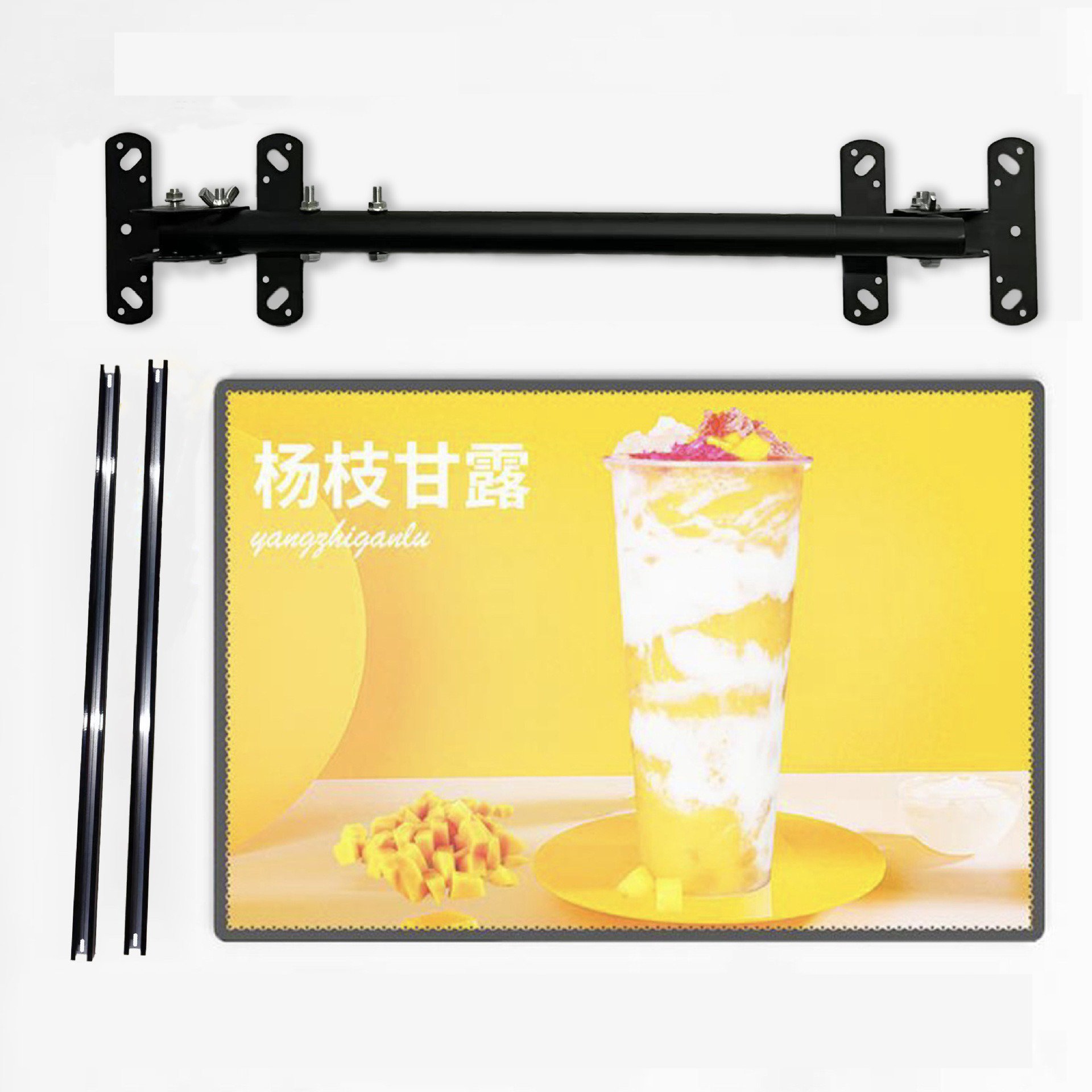 Customize business sign led menu board screen slim light box acrylic led sign advertising light box factory manufacturer