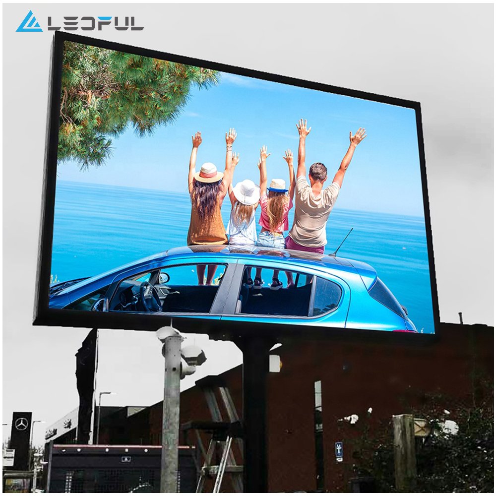 P10 Easy Installation LED Screens Commercial Advertising Bill Boarding P10 SMD Outdoor LED Display