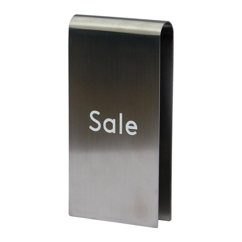 Silver Metal Sign Board Signage Advertising