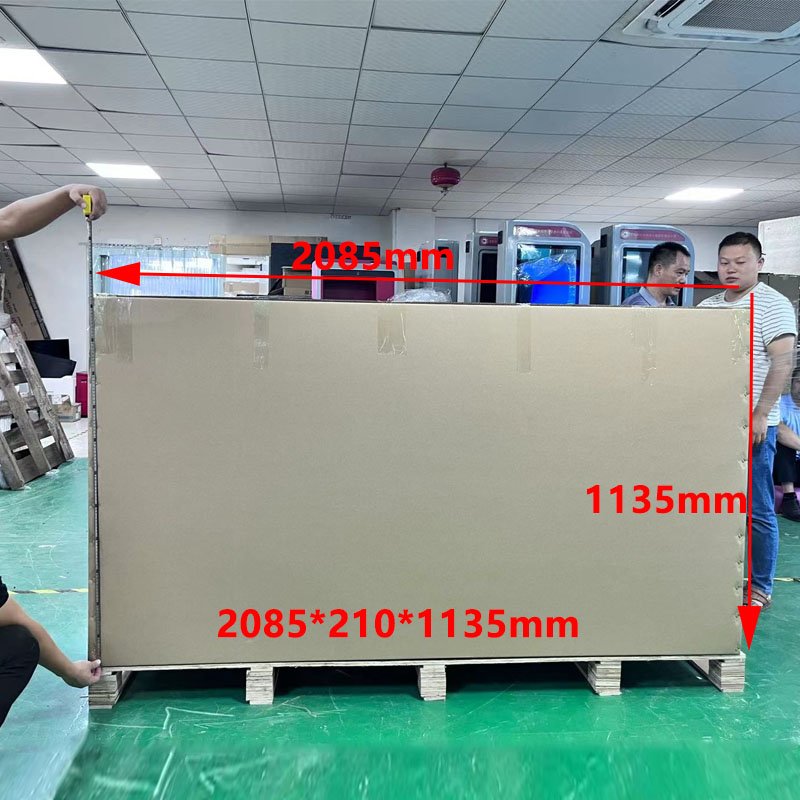 Smart 98inch Digital Advertising Board High-Precision Wireless Projection High-Tech Whiteboard Video Media Touch Operation LCD