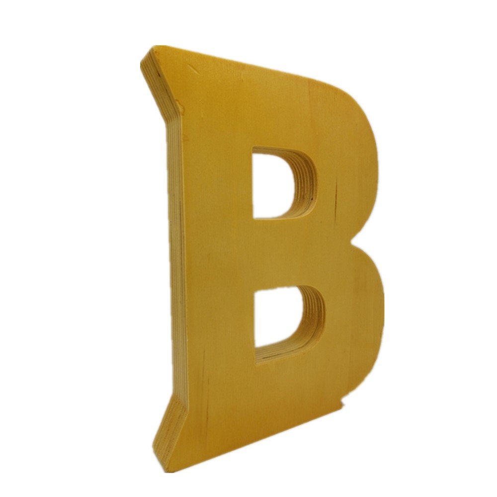 OEM Large Wood Alphabet A-Z 26 Decorative Advertising Boards Made of Felt for Product Display Promotion