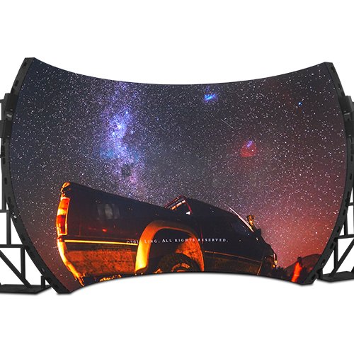 Customizable P1.8 P4 Dome LED Advertising Screen Indoor Outdoor Video Display Ultra-wide Viewing Angle Novel Logo Design Board