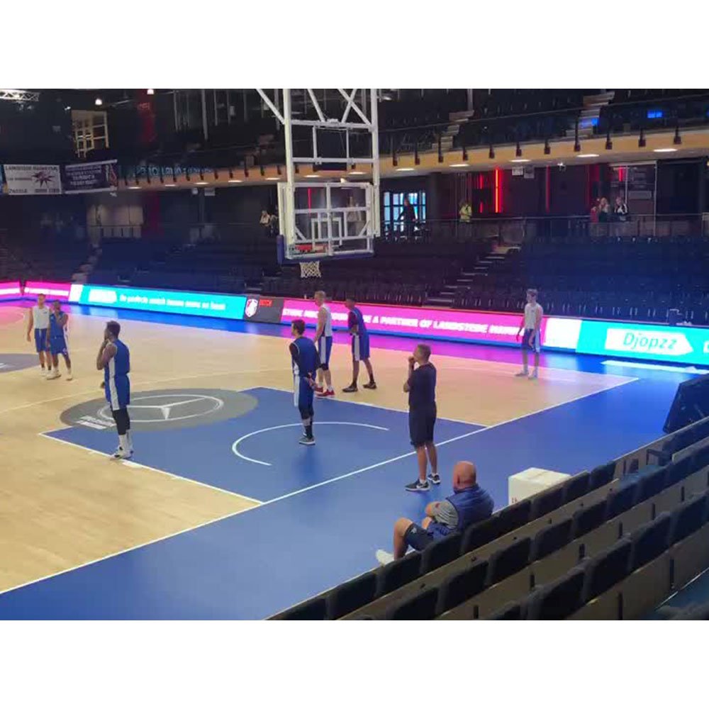 P10 10Mm Outdoor Waterproof Led Stadium Display Vallas Publicitarias Digitales Estadio Basketball Led Publicity Board