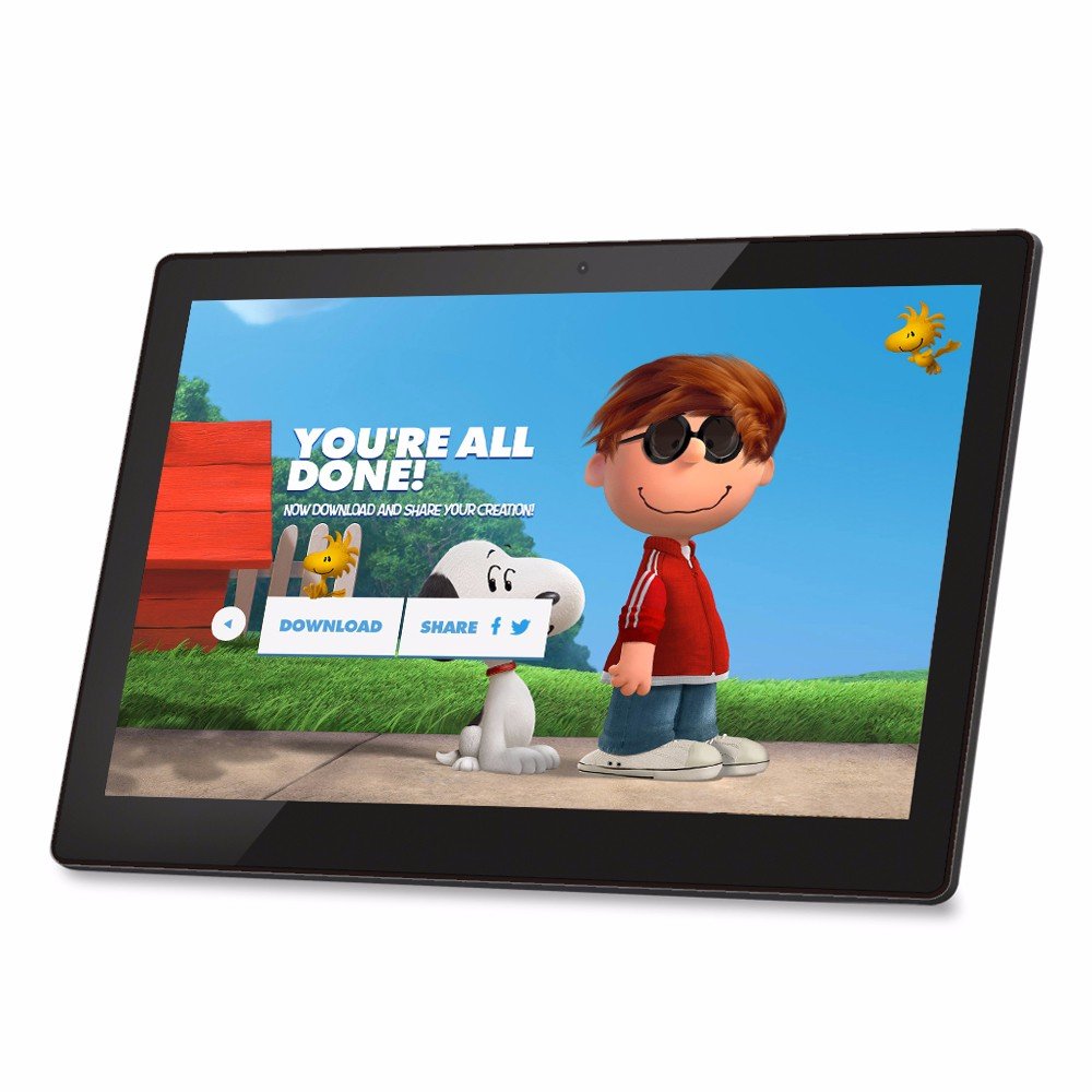 Wall Mounted 10.1 Inch LCD IPS Panel POE Android 8.1 WF1022T Tablet PC RJ45 Led Video Wall Indoor Advertising Screen RK3288 SDK