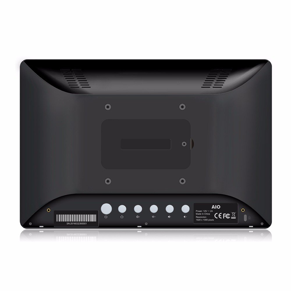 Wall Mounted 10.1 Inch LCD IPS Panel POE Android 8.1 WF1022T Tablet PC RJ45 Led Video Wall Indoor Advertising Screen RK3288 SDK
