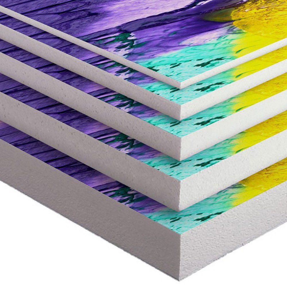 PVC plastic board Double-sided printing Mounted Posters