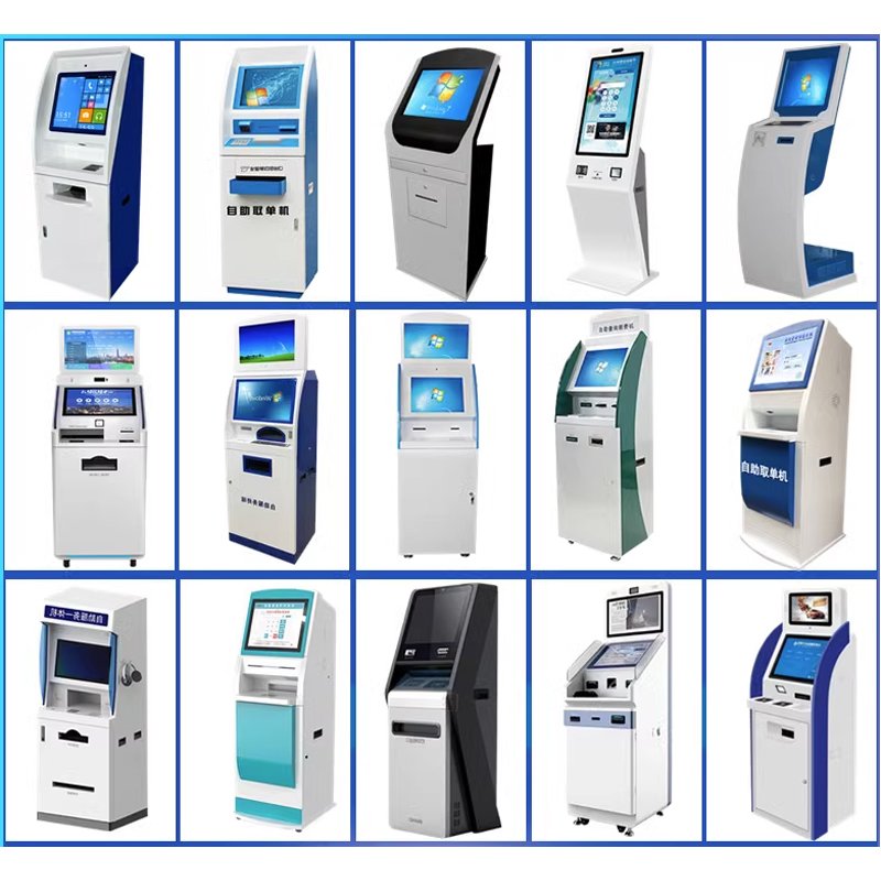 Floorstanding multifunctional hospital,bank, restaurant all in one pc touch screen for payment kiosk self service Kiosk