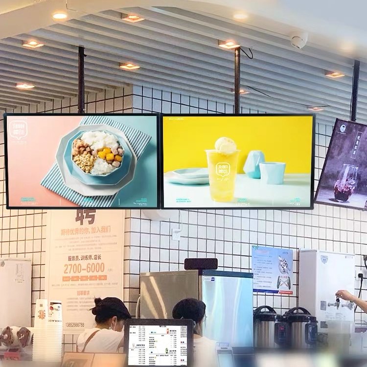 Ultra Slim TV Light Box Display Wall hanging Food Menu Board Led Light Box