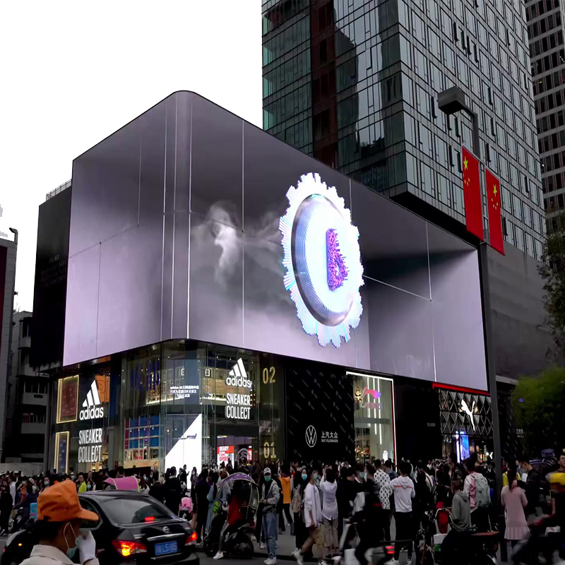 P3 Custom Outdoor LED Advertising Screen Vandal-Proof LED Billboard for Public Spaces, Parks, Community Centers
