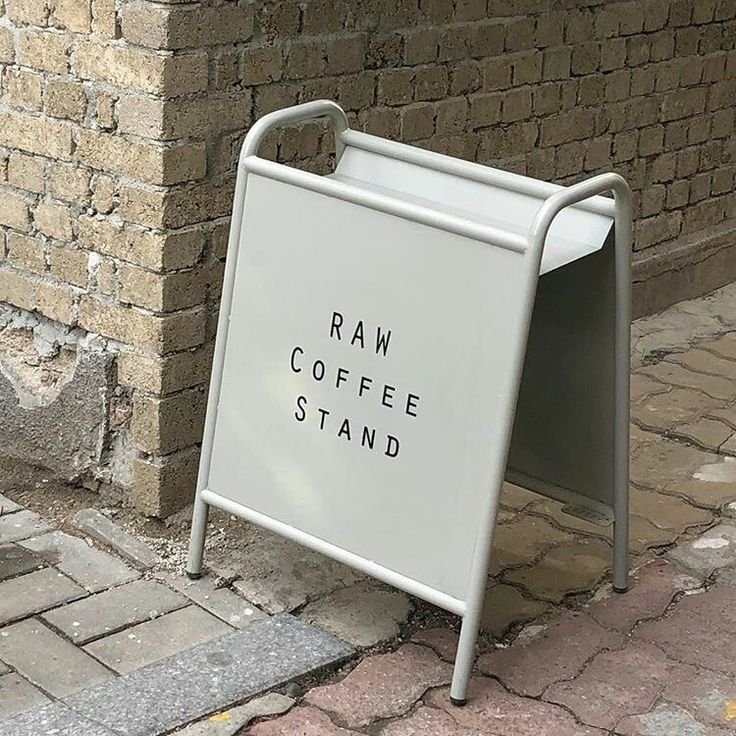 Outdoor floor folding billboard vertical mirror stainless steel display stand sign shop door standing plate custom Sign Board