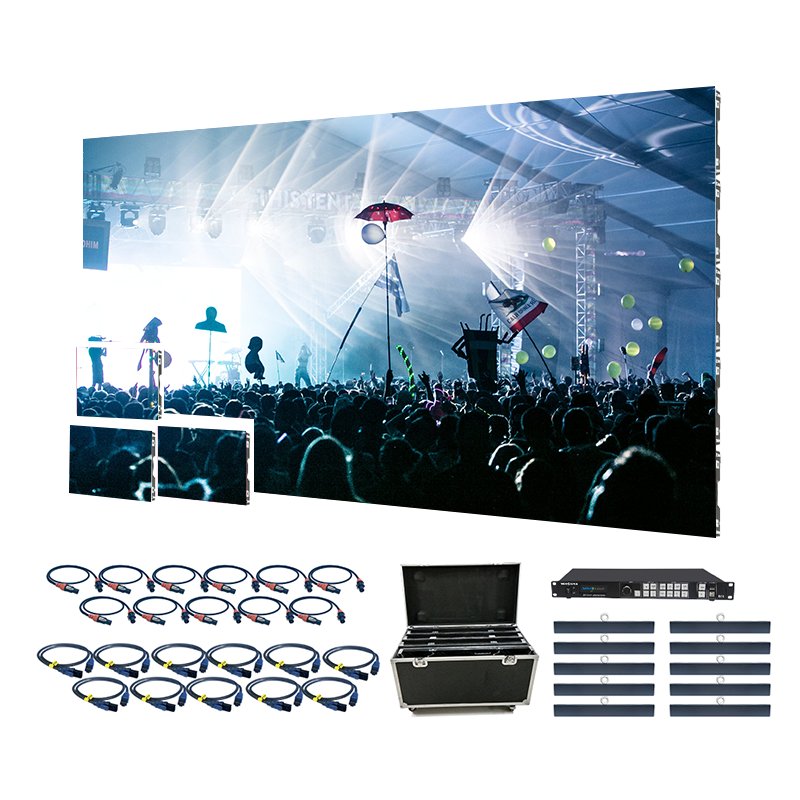 P3.91 LED Rental Display Panel 500x500 p2.5 p3 LED Background Display Screen