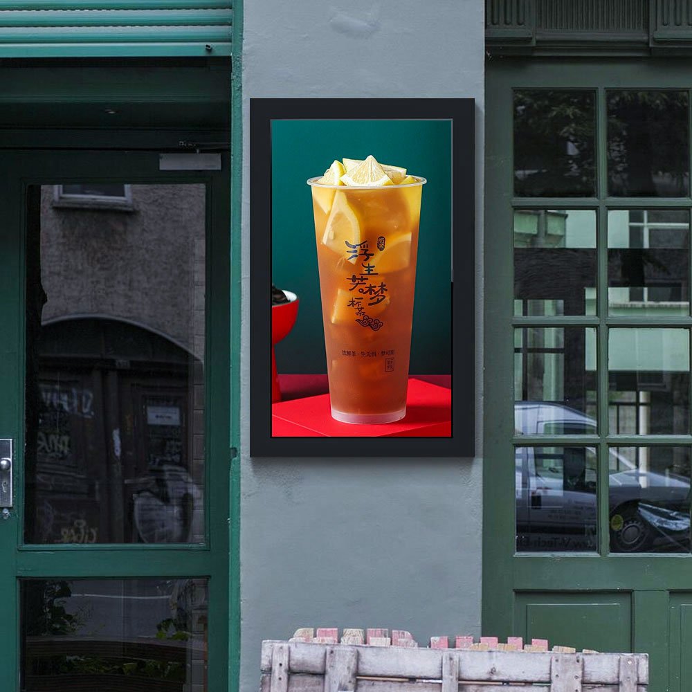 China manufacturer direct sale 86 inch shopping center LCD poster full color digital signage and display