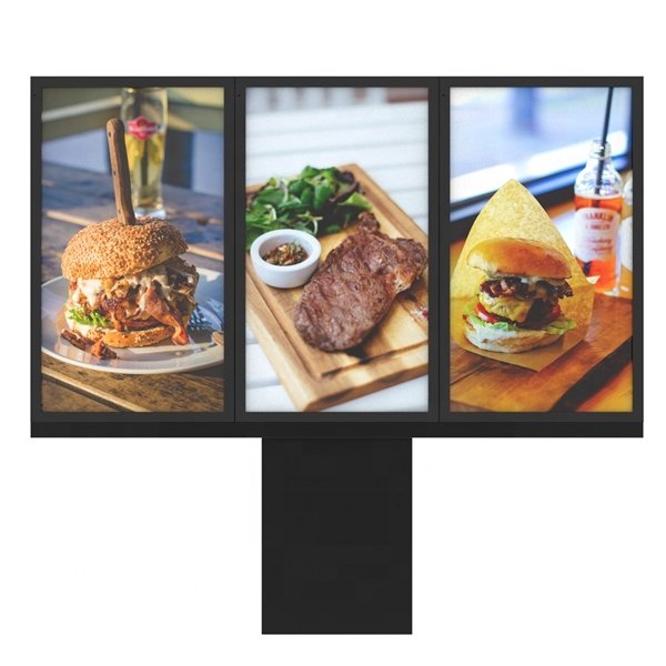 55inch Exterior Outdoor Drive Thru Menu Display System 3000nits Advertising display Board
